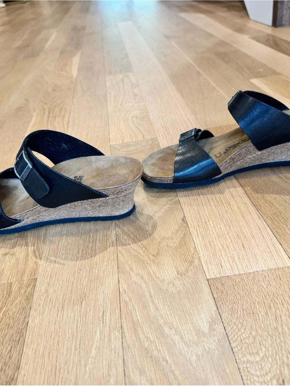 Birkenstock cork sandals